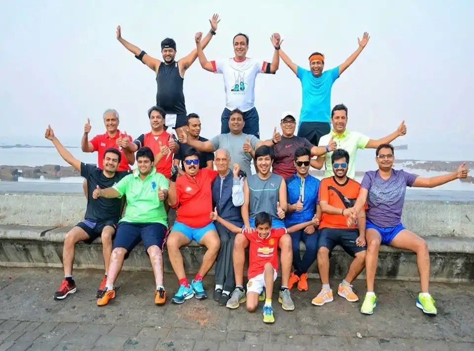 Risers community celebrating together